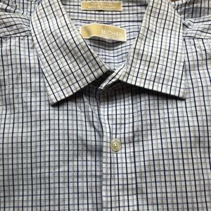 Men’s XL Michael Kors Plaid Dress Shirt